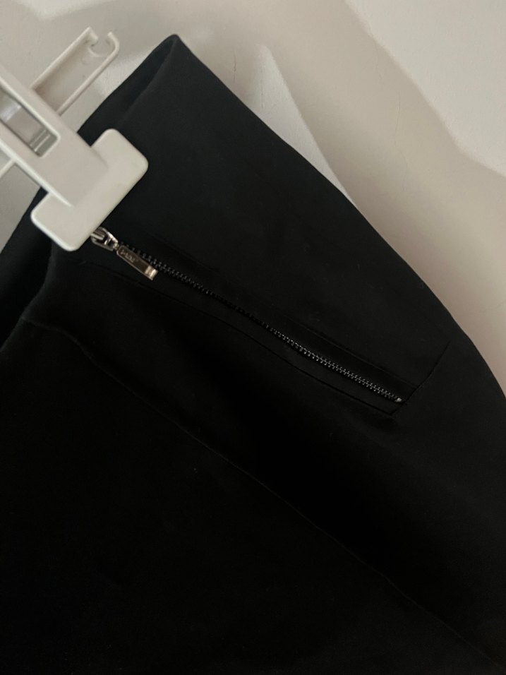 Siyah Midi Kalem Etek - Görsel 4