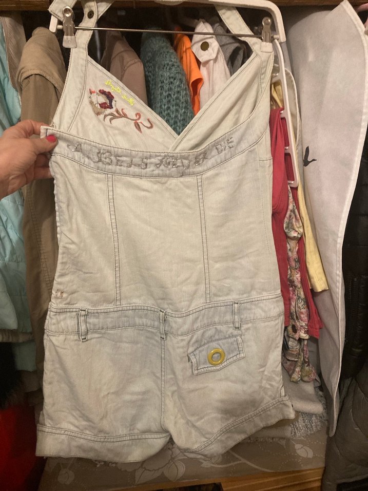 Şort tulum eskitme tarz Nakışlı S-M arası Açıklama oku Son Fiyat - Görsel 2