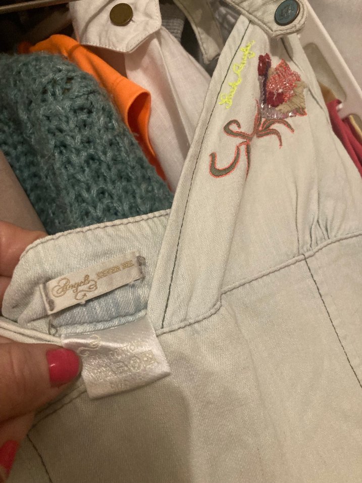 Şort tulum eskitme tarz Nakışlı S-M arası Açıklama oku Son Fiyat - Görsel 4