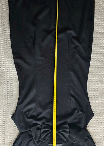 Kadın Siyah Fiyonk Detaylı Elbise - Görsel 6