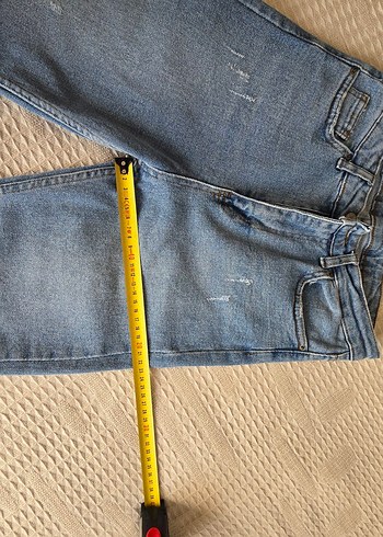 Kadın Mavi Denim Jean - Görsel 3