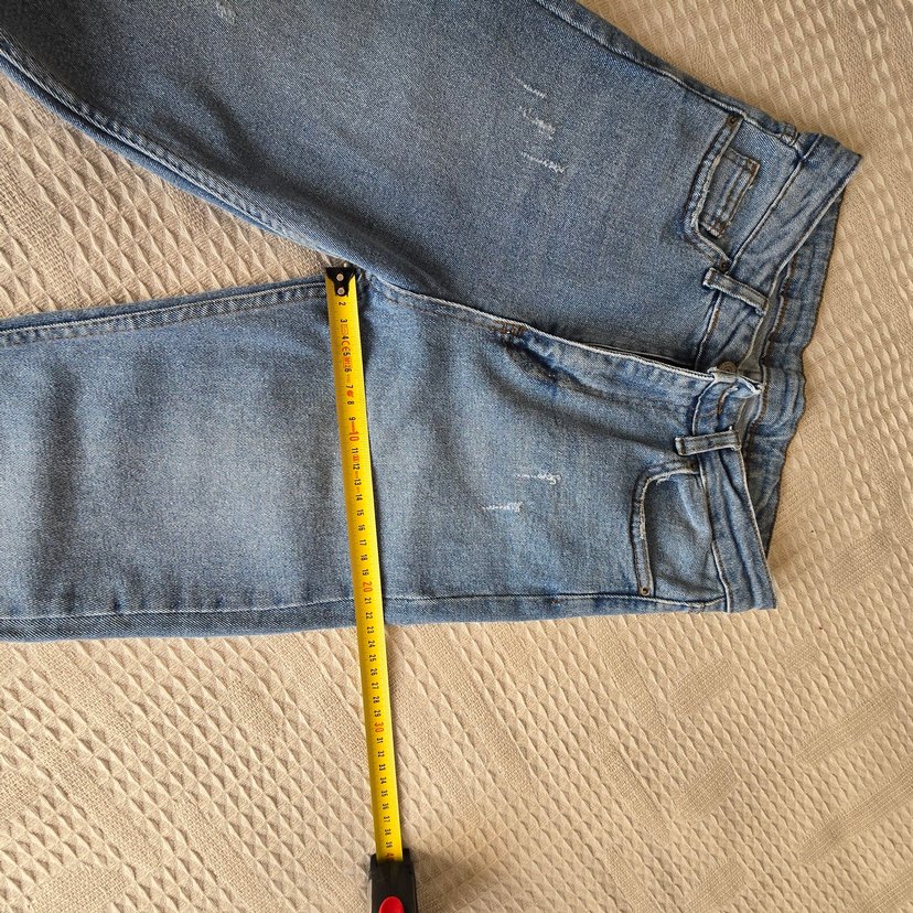 Kadın Mavi Denim Jean - Görsel 3