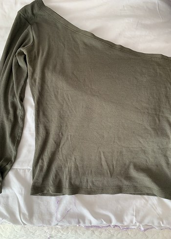 Tek kol yeşil crop