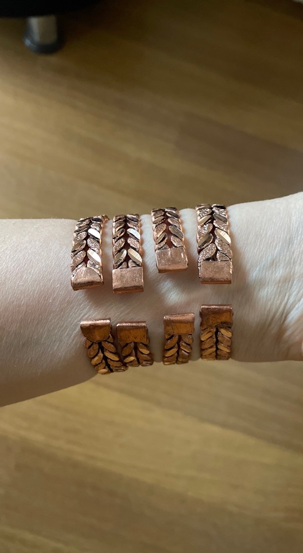 BAKIR Örgü Kadın Bileklik - Görsel 2