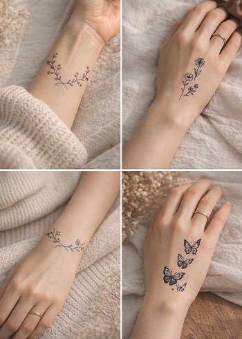 Yarı kalıcı dövme . - Görsel 2