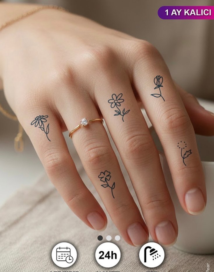 Yarı kalıcı dövme . - Görsel 3