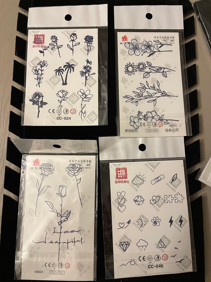 Yarı kalıcı dövme . - Görsel 5