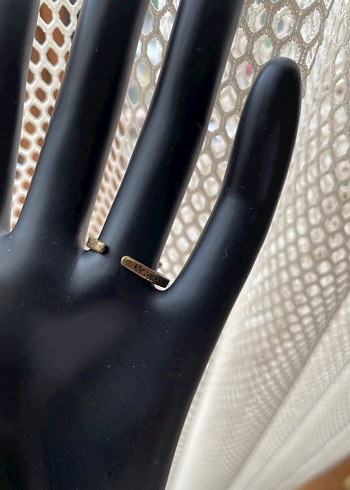 Mavi Boncuklu Bohem Kadın Yüzük - Görsel 3