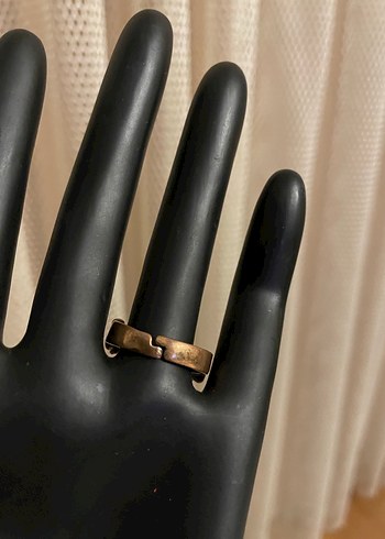 Taşlı bakır yüzük - Görsel 2