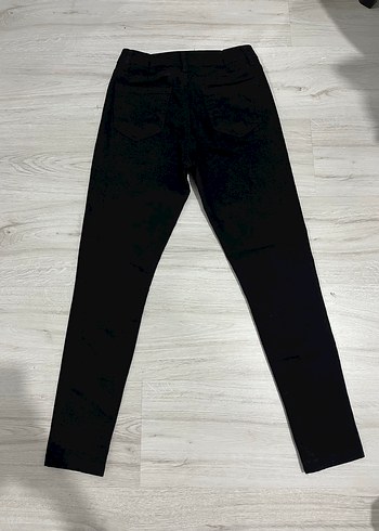 Siyah Kadın Skinny Denim Pantolon - Görsel 2