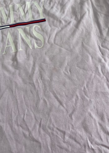 Lila Pamuklu Kısa Kollu Baskılı Tişört - Görsel 3