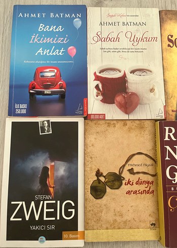 Çeşitli Roman Kitapları Seti - Görsel 5