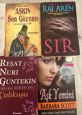 Çeşitli Roman Kitapları Seti - Görsel 4