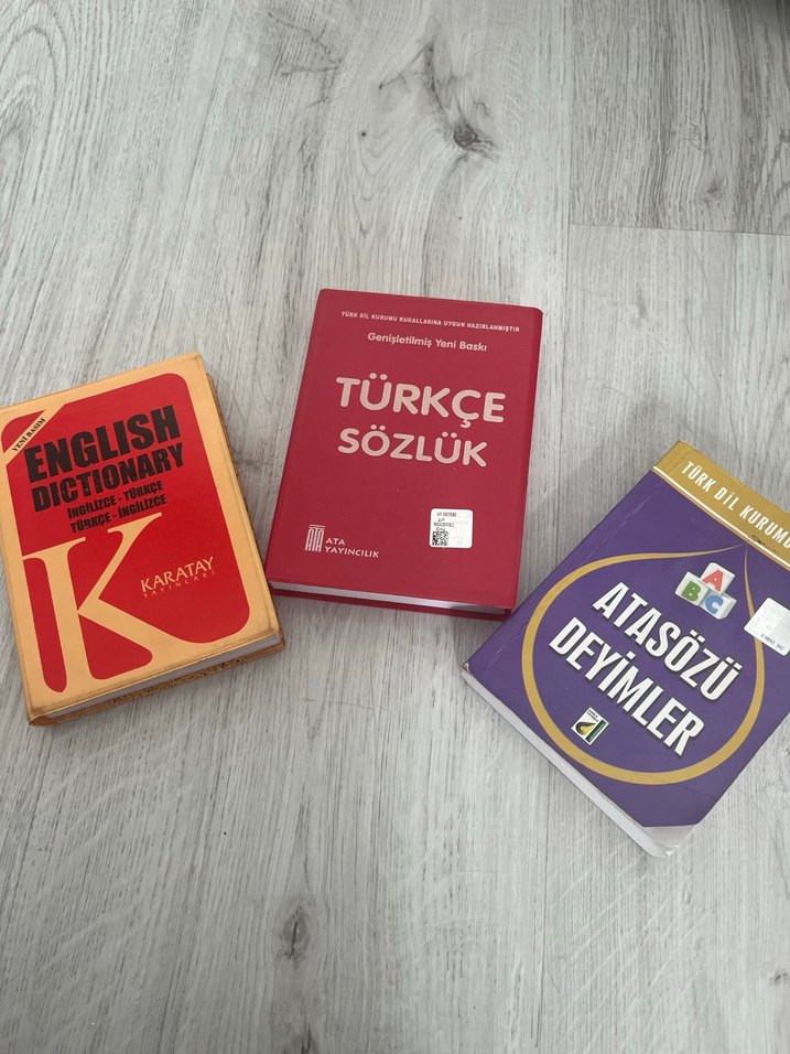 İngilizce-Türkçe Sözlük ve Atasözleri Kitapları - Görsel 2