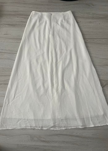 YENİ & ASTARLI BEYAZ ETEK - Görsel 5