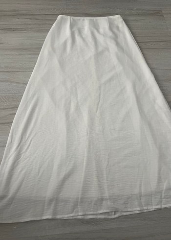 YENİ & ASTARLI BEYAZ ETEK - Görsel 7