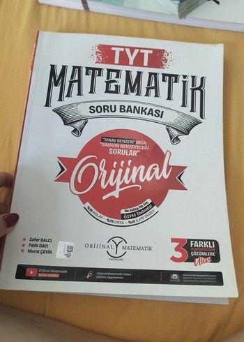 TYT Matematik Soru Bankası Orijinal