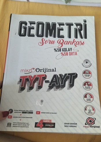 TYT-AYT Geometri Soru Bankası %58 Kolay-Orta