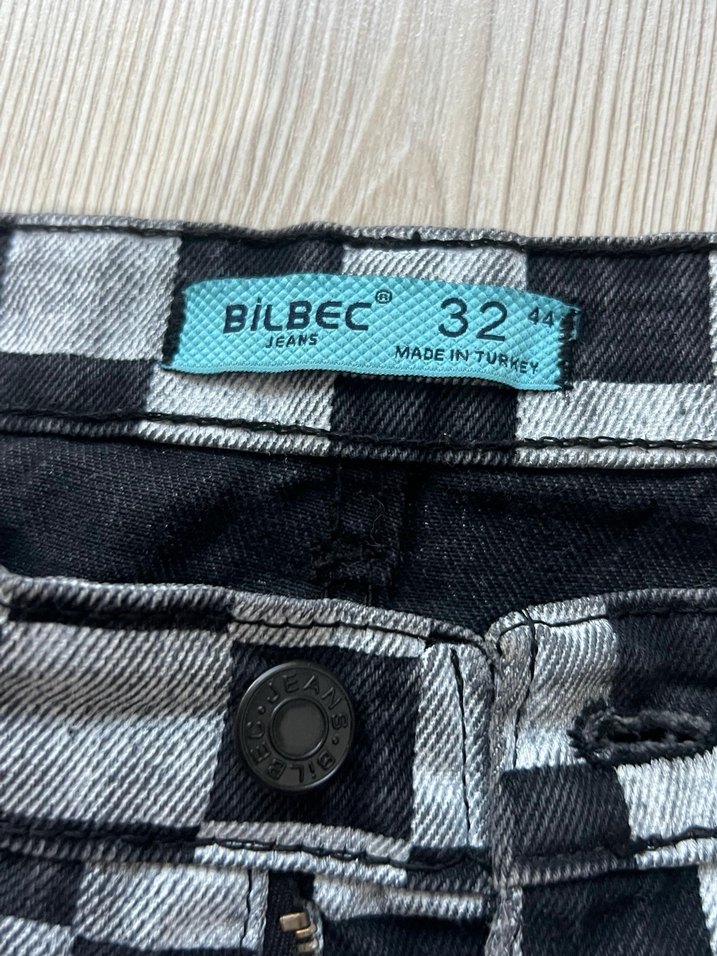 Dama desen Kadın Denim Pantolon - Görsel 4