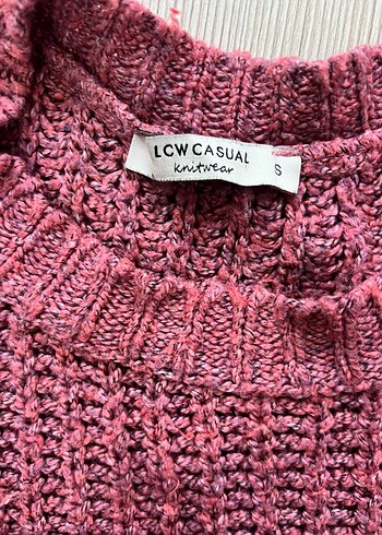 Pembe Triko Kadın Kazak - Görsel 3