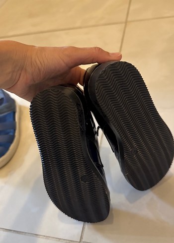 Erkek Çocuk Siyah Rugan Kemerli Ayakkabı - Görsel 4