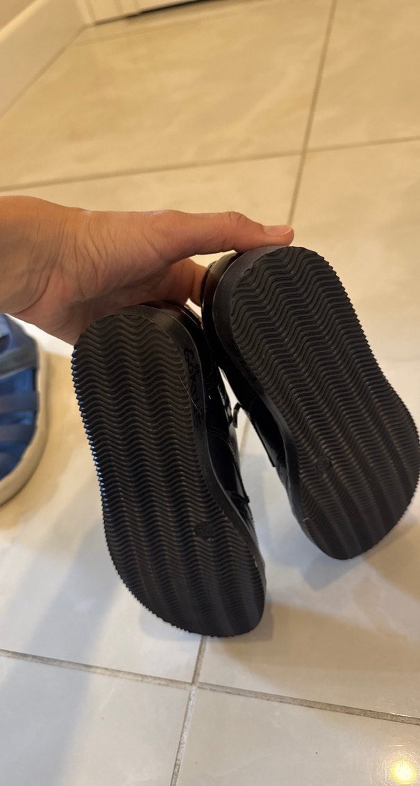 Erkek Çocuk Siyah Rugan Kemerli Ayakkabı - Görsel 4