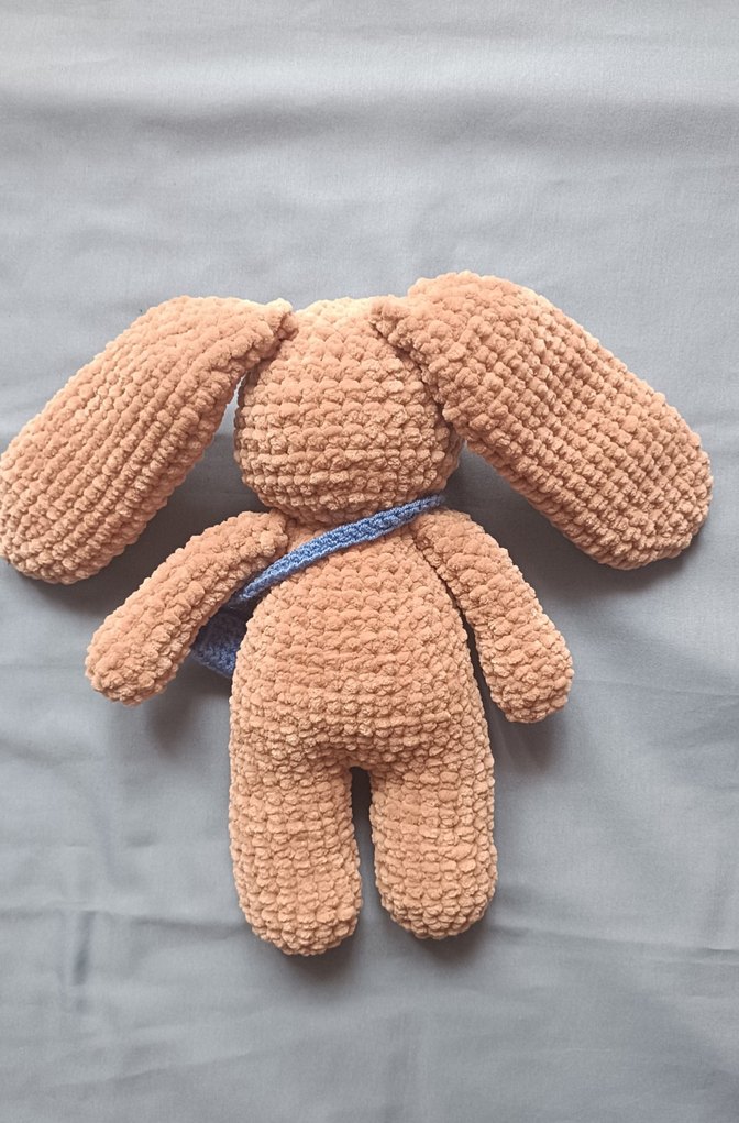 Kahve Peluş Tavşan Oyuncak - Görsel 4