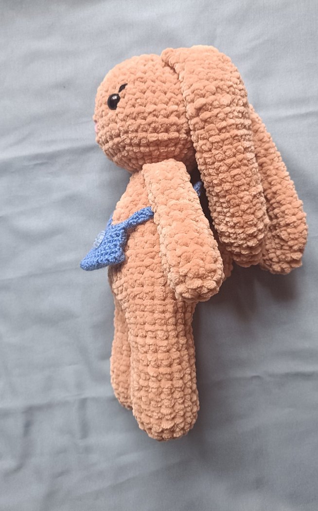 Kahve Peluş Tavşan Oyuncak - Görsel 3