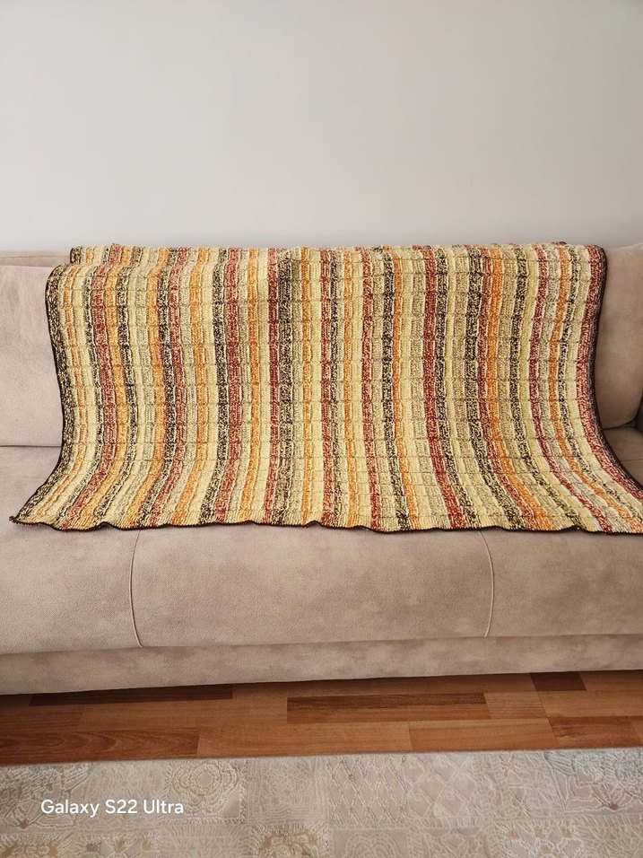 Çok Renkli tv battaniyesi - Görsel 3