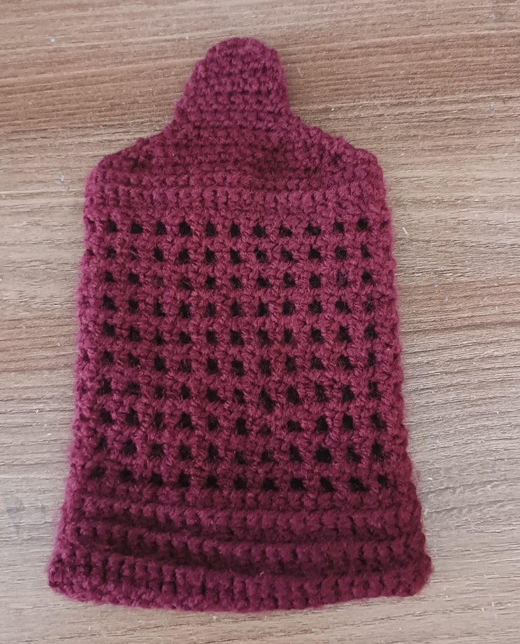 Bordo El Örgüsü kindle kılıfı - Görsel 4