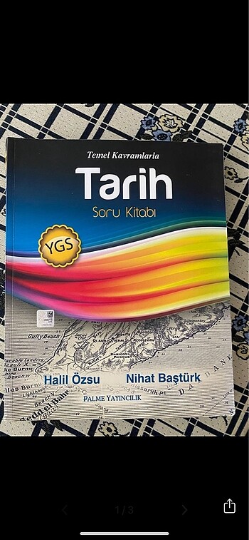 Palme yayınları Tarih soru kitabı