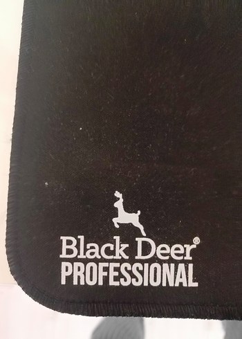 Black Deer Siyah Profesyonel Mouse Pad