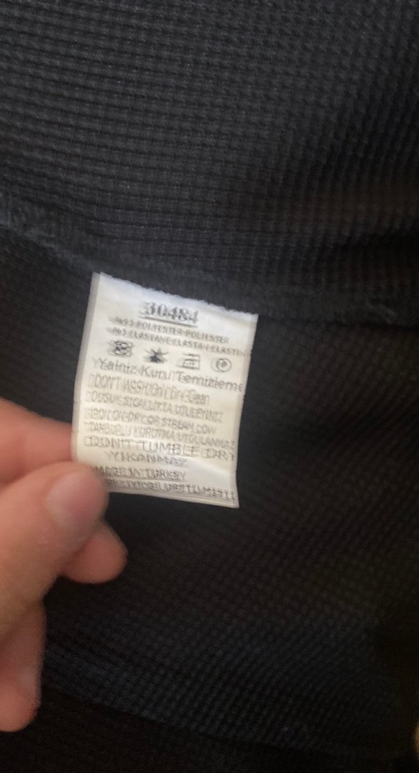 Drapeli Siyah Uzun Hamile Eteği - Görsel 2