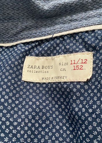 Erkek Mavi Keten Gömlek, Uzun Kollu, Düğmeli - Görsel 2