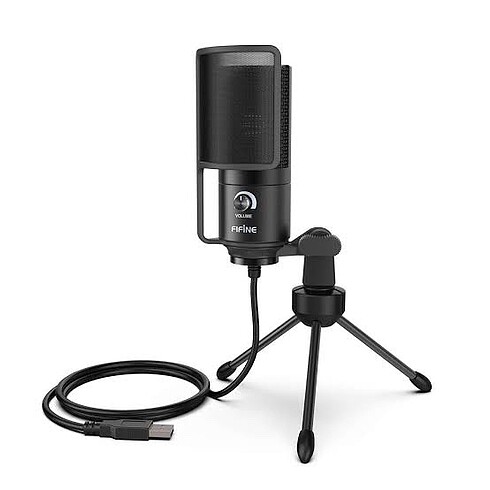 Fifine K669 Pro USB Condenser Youtuber Yayıncı Mikrofonu