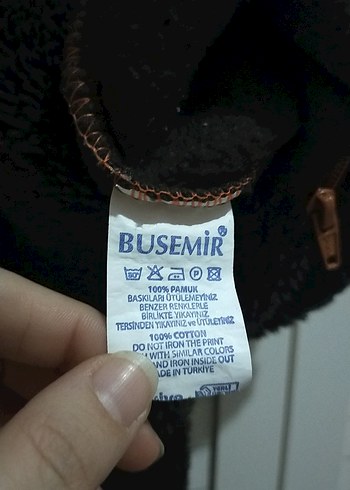 Kahverengi Peluş Bebek Tulum Ayıcık Desenli - Görsel 2