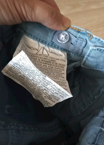 Düğmeli Denim Şort - Görsel 3