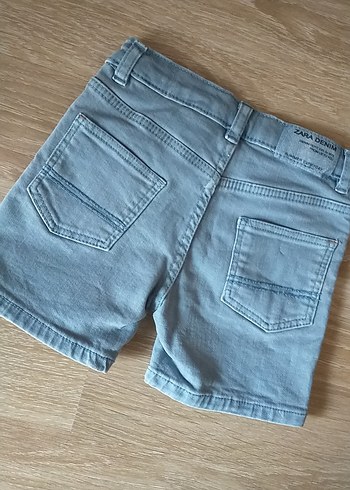 Düğmeli Denim Şort - Görsel 2