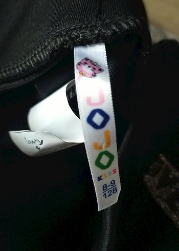 Siyah Mini Kız Çocuk Şort - Görsel 6