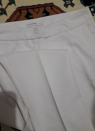 38 Beden beyaz Renk Pantolon 