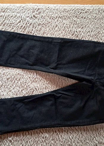 Siyah Normal Bel Denim Pantolon