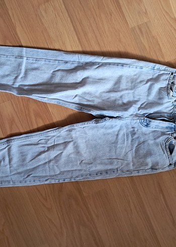 s Beden 2 Adet Kadın Mavi Denim Rahat Kesim Jean