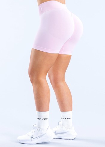 Diğer Kadın Pembe Mini Spor Tayt