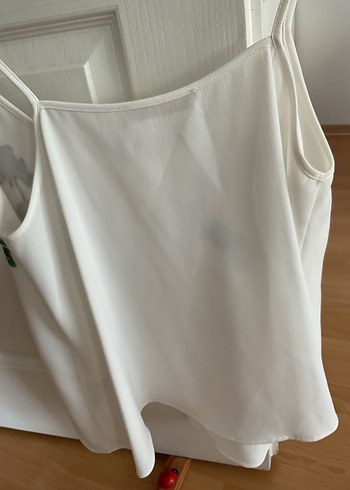 İşlemeli Beyaz bluz - Görsel 5