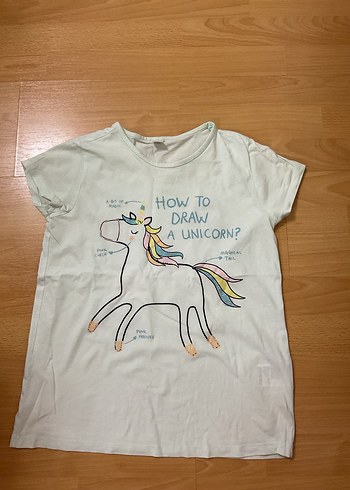 Kızlar için Pamuklu Kısa Kollu Pijama Takımı - Görsel 3