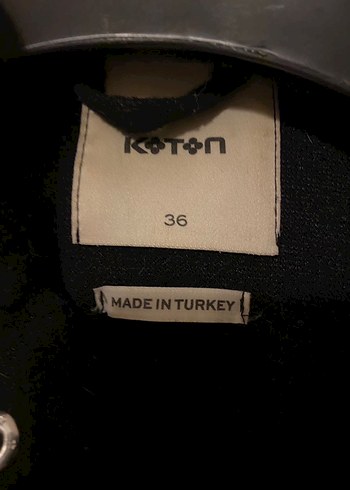 Koton Koton Siyah Kaban/ Ceket