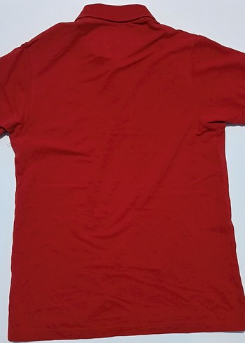 Kırmızı Polo Yaka T-shirt - Görsel 2