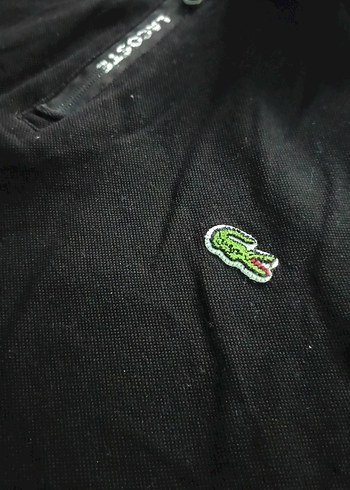 Lacoste Fermuarlı Polo Yaka T-shirt - Görsel 3