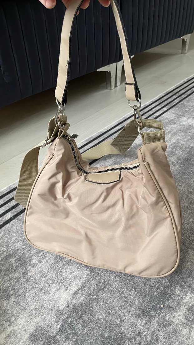 Bej Pastel Kadın Omuz Çantası - Görsel 2