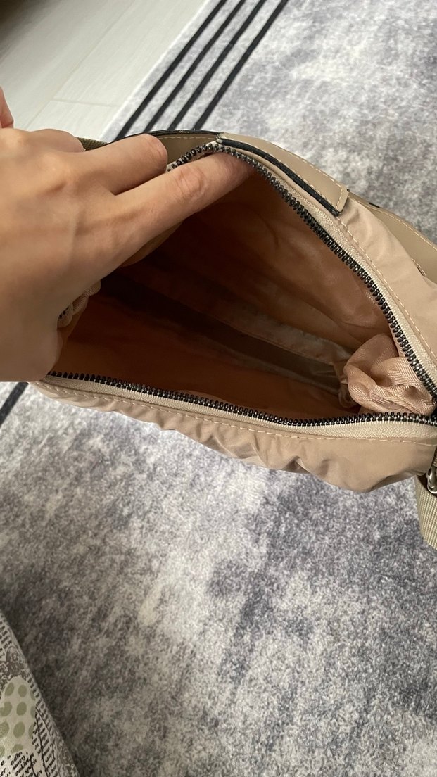 Bej Pastel Kadın Omuz Çantası - Görsel 4